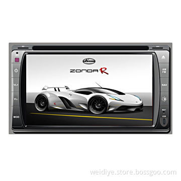 6.2-inch 2 din car MP3 player with built-in FM radio support rear view camera BT/GPS/TV